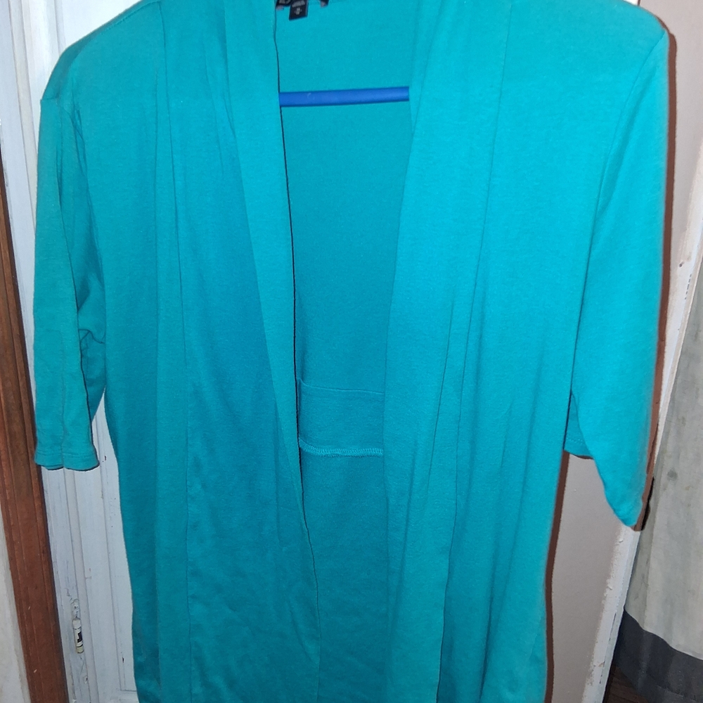 Express Vibrant Teal Women's Cardigan
